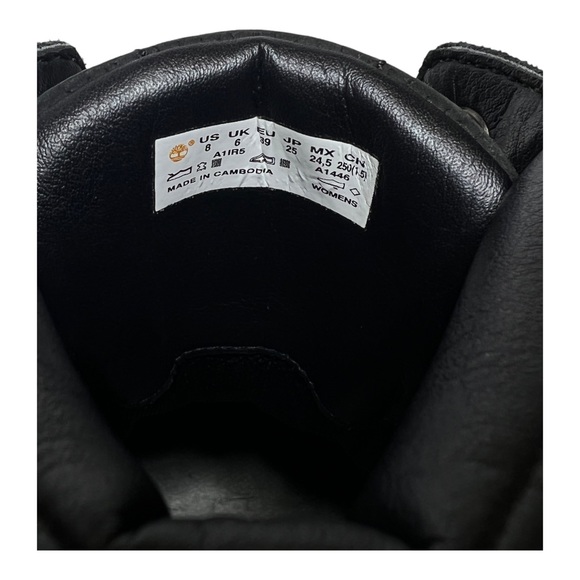 Timberland Women’s Nubuck Leather Lace-Up Boots Size US8 UK6 EU39 - Picture 7 of 9